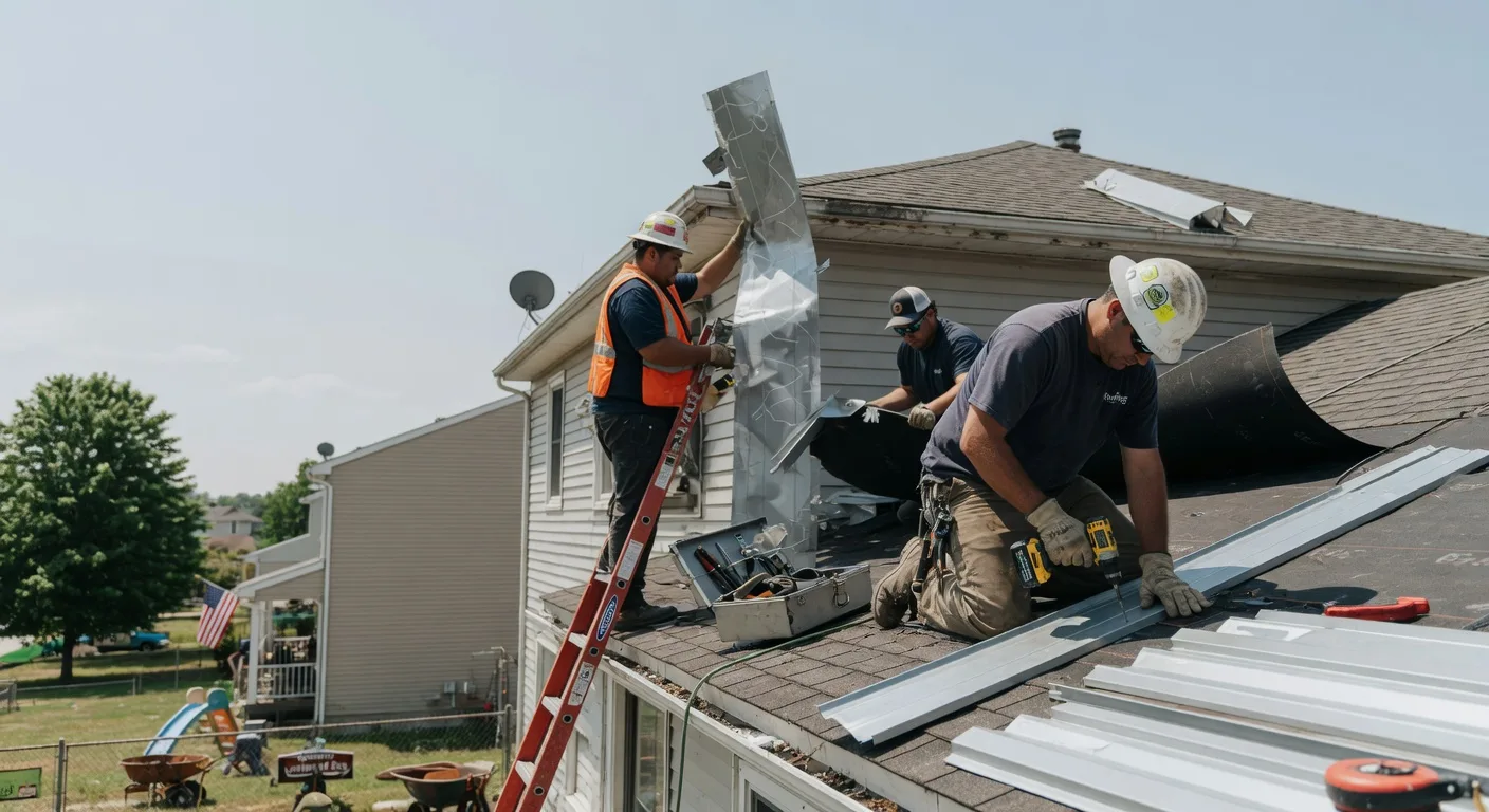 Metal Roof Repair in Shutesbury, MA